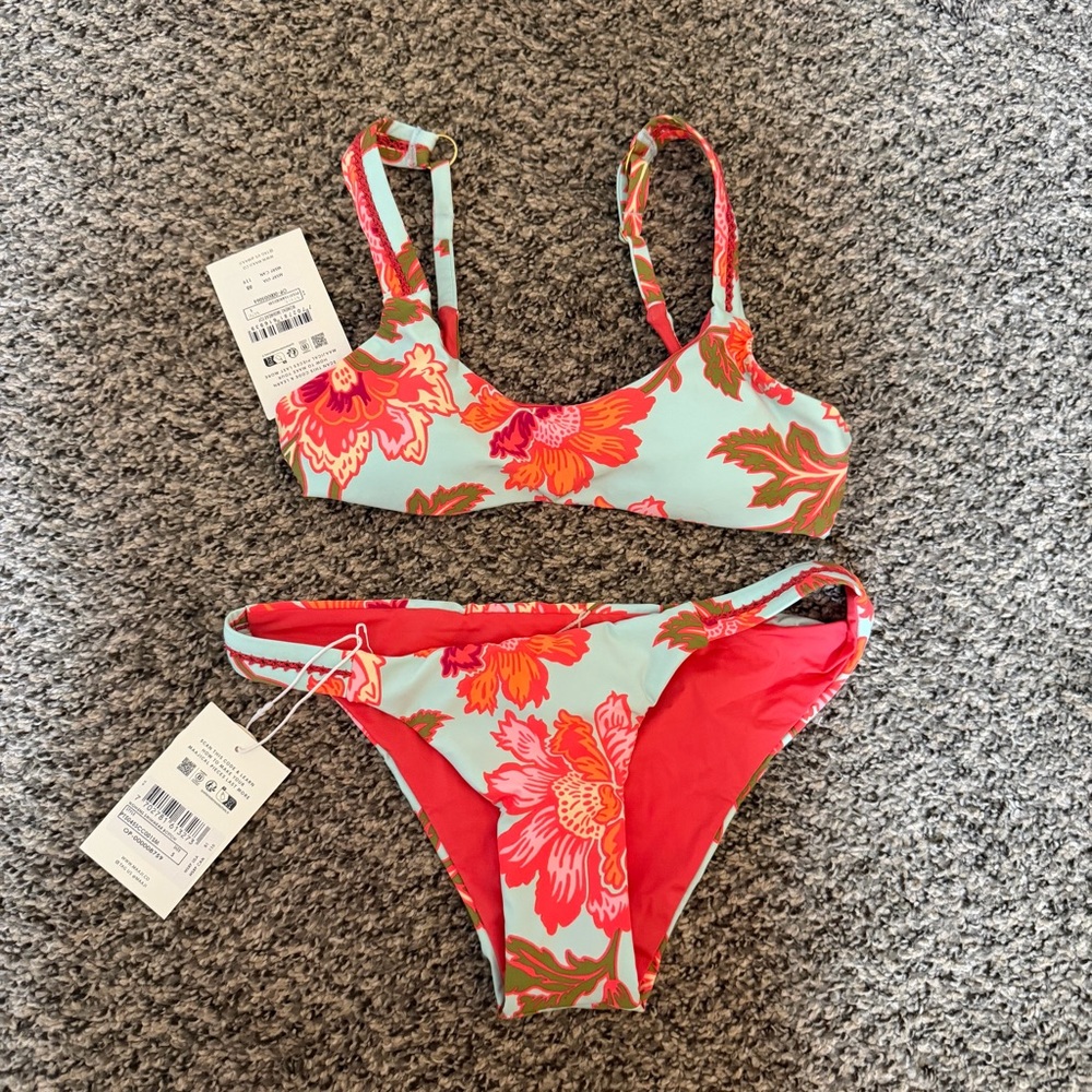 NWT! Maaji Floral Sky Bikini